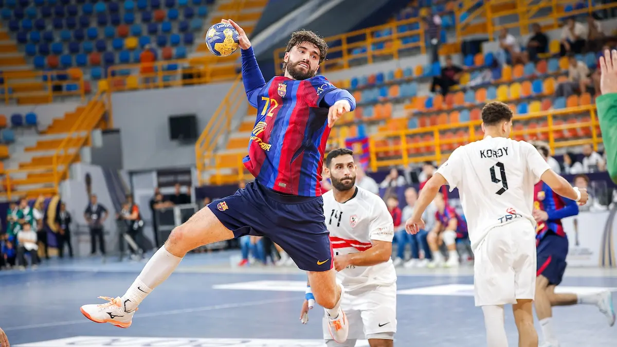 برشلونة يهزم الزمالك 39-29 ويبلغ نهائي كأس العالم للأندية لكرة اليد