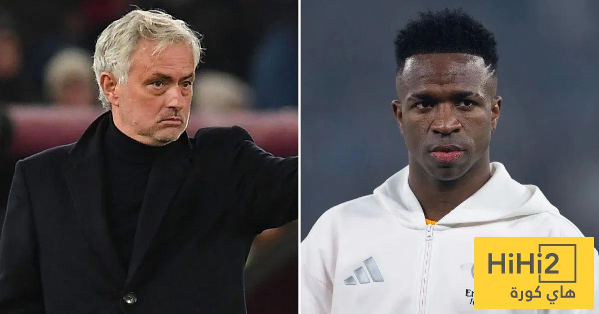 مورينيو يضع فينيسيوس أمام اختبار استعادة مستواه في ريال مدريد