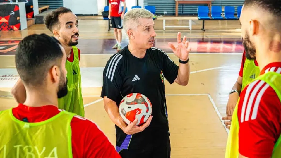 منتخب ليبيا لكرة القدم داخل الصالات يبدأ معسكرًا في مصر استعدادًا لكأس أفريقيا