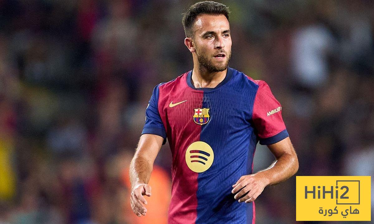 دي لا فوينتي يوضح سبب إعادة إريك غارسيا إلى برشلونة