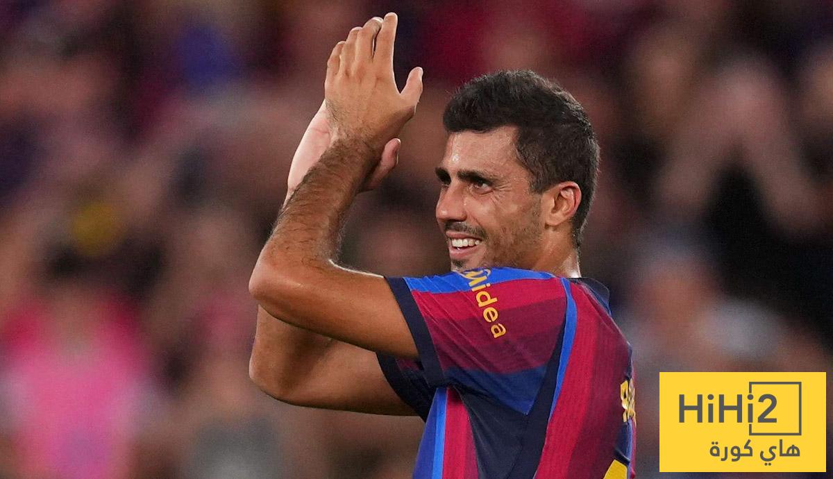 رودري يرفض اتهام الحكام بتهيئة لقب الدوري الإسباني لبرشلونة