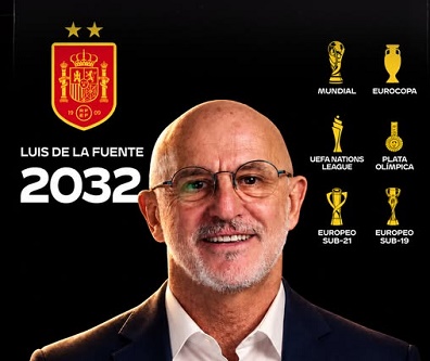 رسميًا.. إسبانيا تمدد عقد لويس دي لا فوينتي حتى 2032