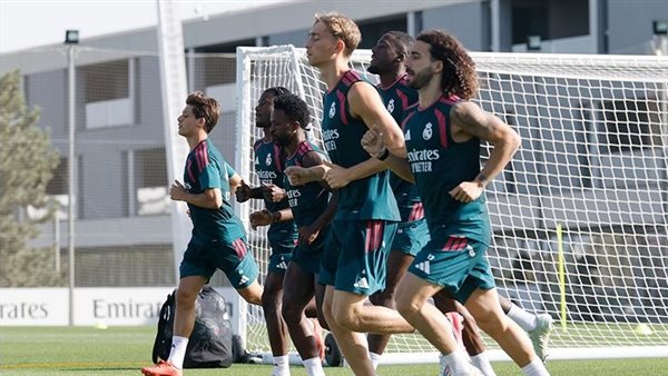ريال مدريد يختتم استعداداته لمواجهة أتلتيكو مدريد في ديربي العاصمة بالدوري الإسباني