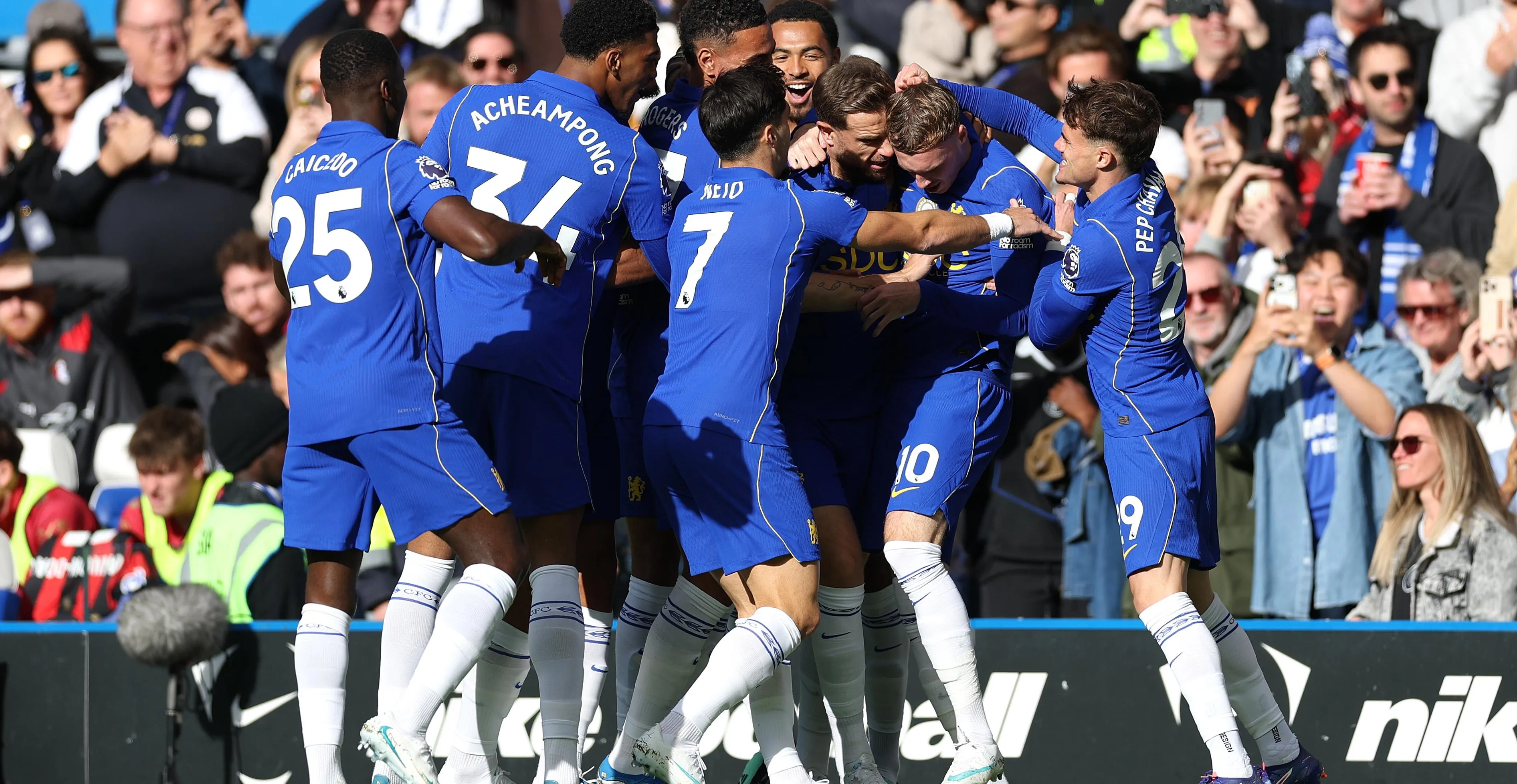 تشيلسي يهزم بورنموث 5-1.. ثنائية هندرسون وجواو بيدرو تحسم المواجهة