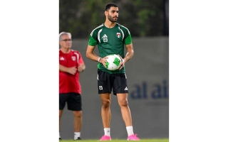 منتخب الإمارات يبدأ أول تدريباته في جدة استعدادًا لـ«خليجي 27»