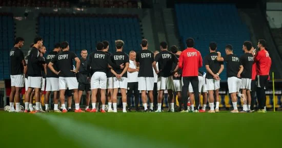 منتخب مصر يخوض مرانه بمشاركة 22 لاعبًا قبل ودية جنوب أفريقيا