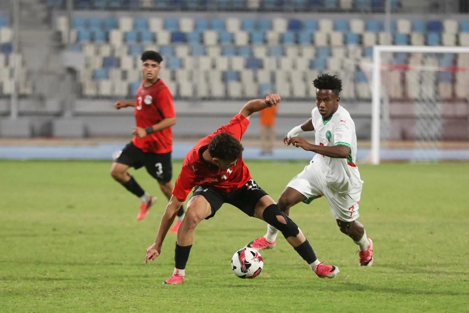 ترتيب منتخب مصر للشباب في تصفيات شمال أفريقيا تحت 20 سنة بعد الخسارة أمام المغرب — صورة أرشيفية — almasryalyoum.com