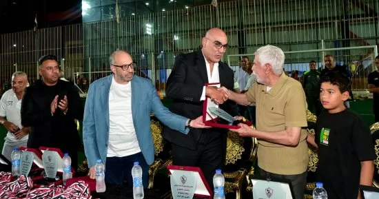 الزمالك يفتتح الملعب رقم 1 بمجمع الناشئين بحضور حسن شحاتة