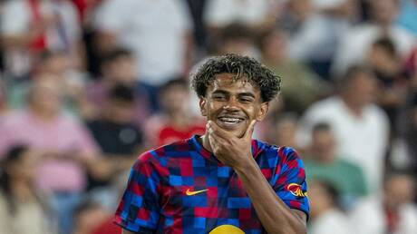 بعد هزيمة ريال مدريد في الديربي.. لامين يامال يتفاعل بسخرية مع لقطة مبابي