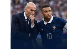 مبابي: العمل مع زيدان في منتخب فرنسا يشبه فيلمًا سينمائيًا